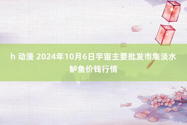 h 动漫 2024年10月6日宇宙主要批发市集淡水鲈鱼价钱行情